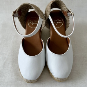 skórzane espadryle