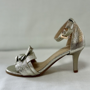 Paris Royal sandały skórzane platyna