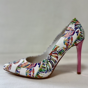 Elafonisi szpilki skórzane monstera