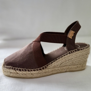 TER marro espadryle brązowe