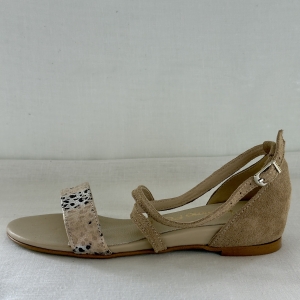 Trieste sandały skórzane beż