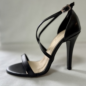 Cocolo skórzane sandały na szpilce 