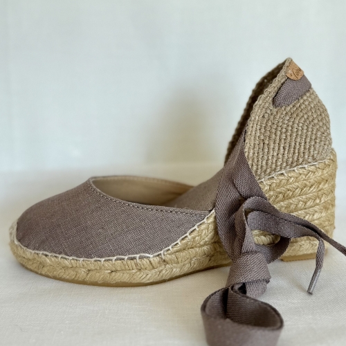 espadryle taupe