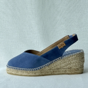 hiszpańska espadryla na lato indigo