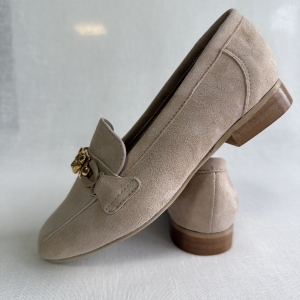 damskie baleriny zamszowe