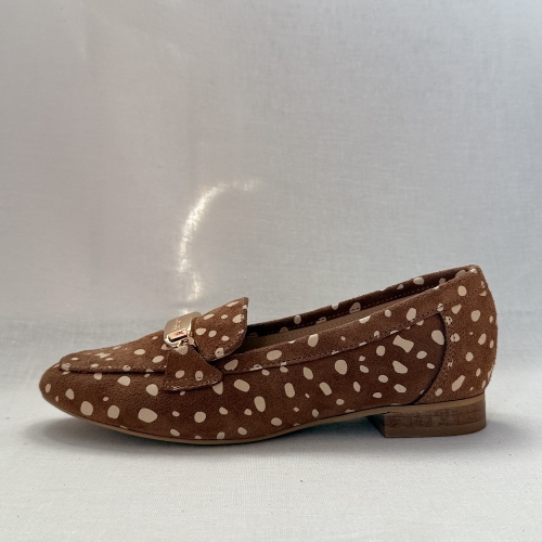 balerina skóra bambi z zamszu